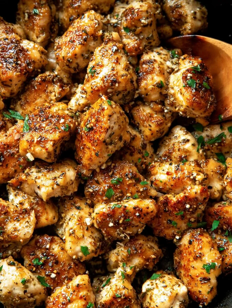 15-Minute Garlic Butter Chicken Bites