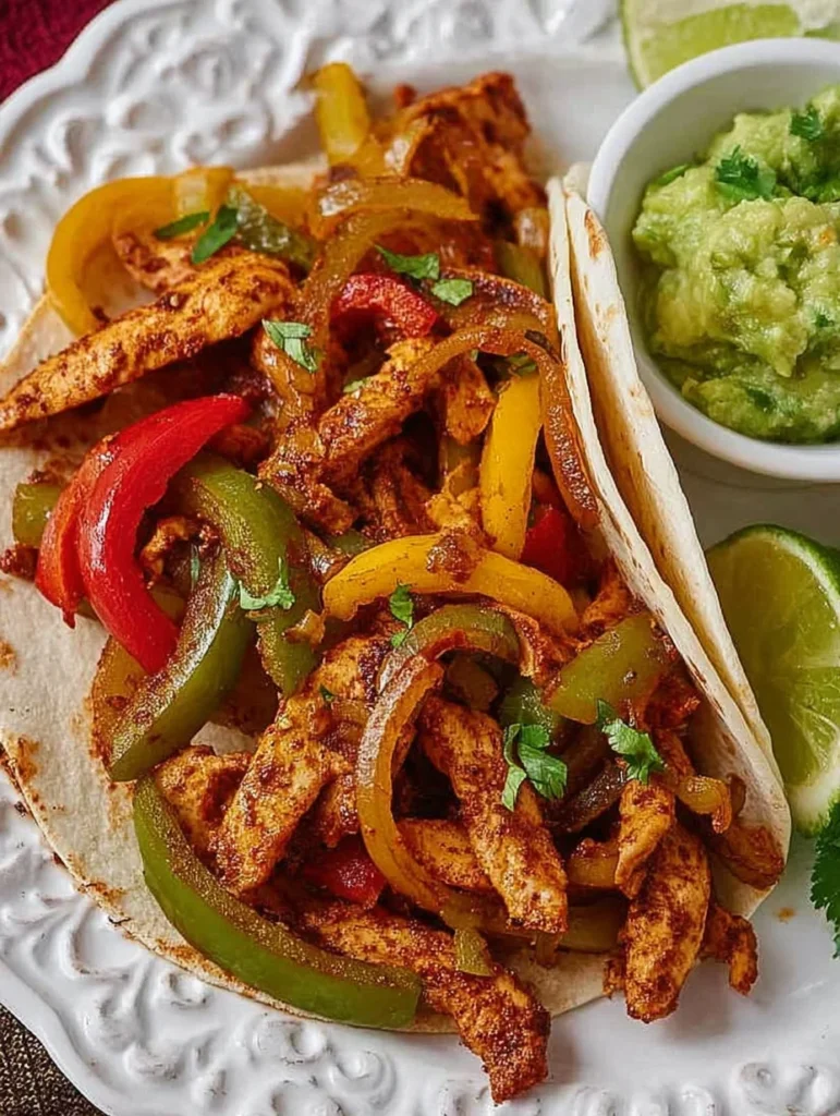 Air Fryer Chicken Fajitas