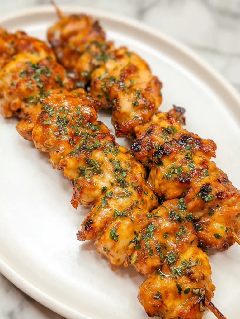 Air Fryer Chicken Skewers