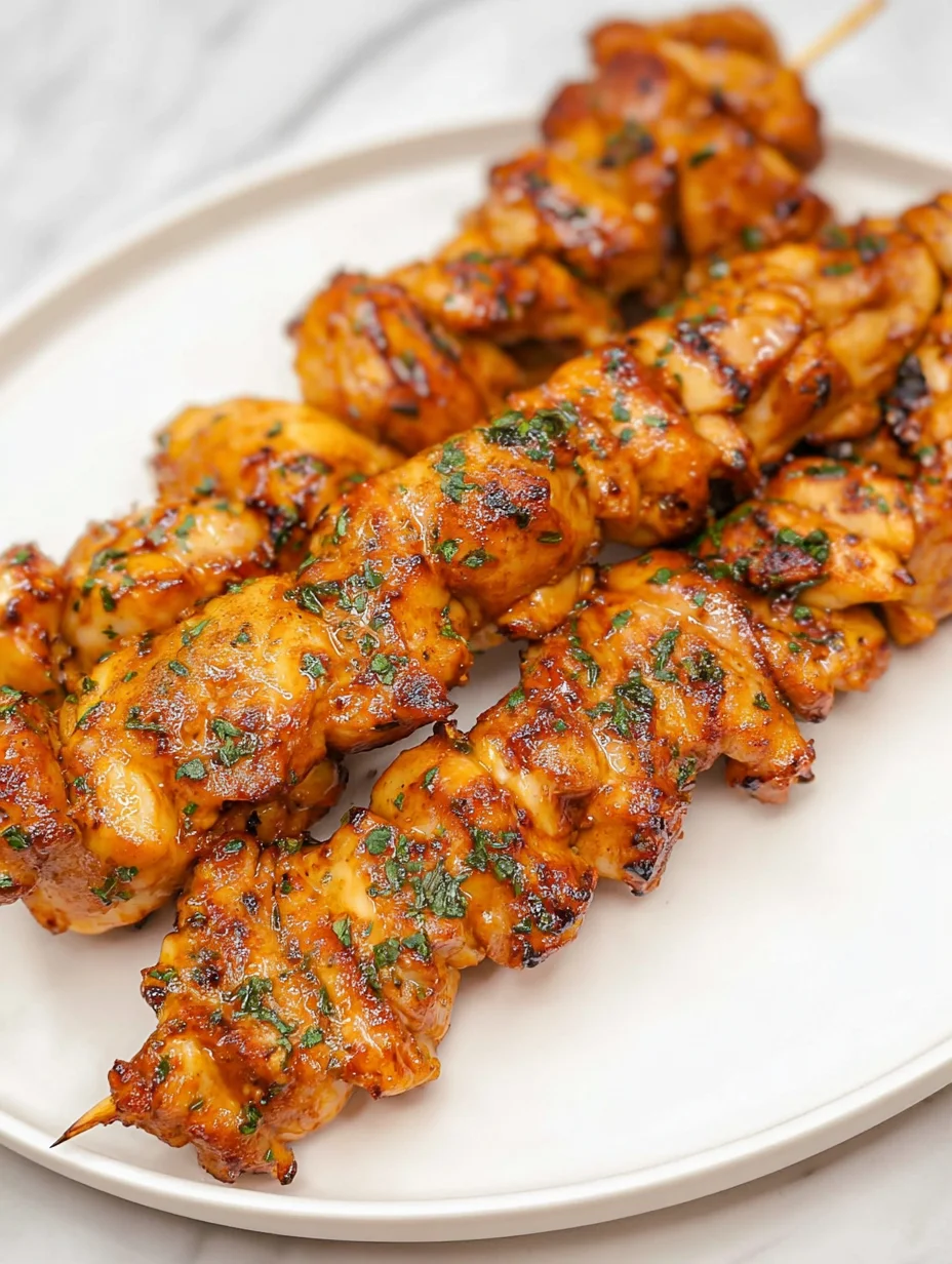 Air Fryer Chicken Skewers