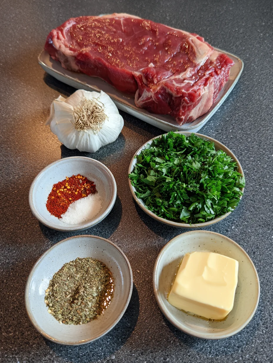 Air Fryer Garlic Butter Steak Bites