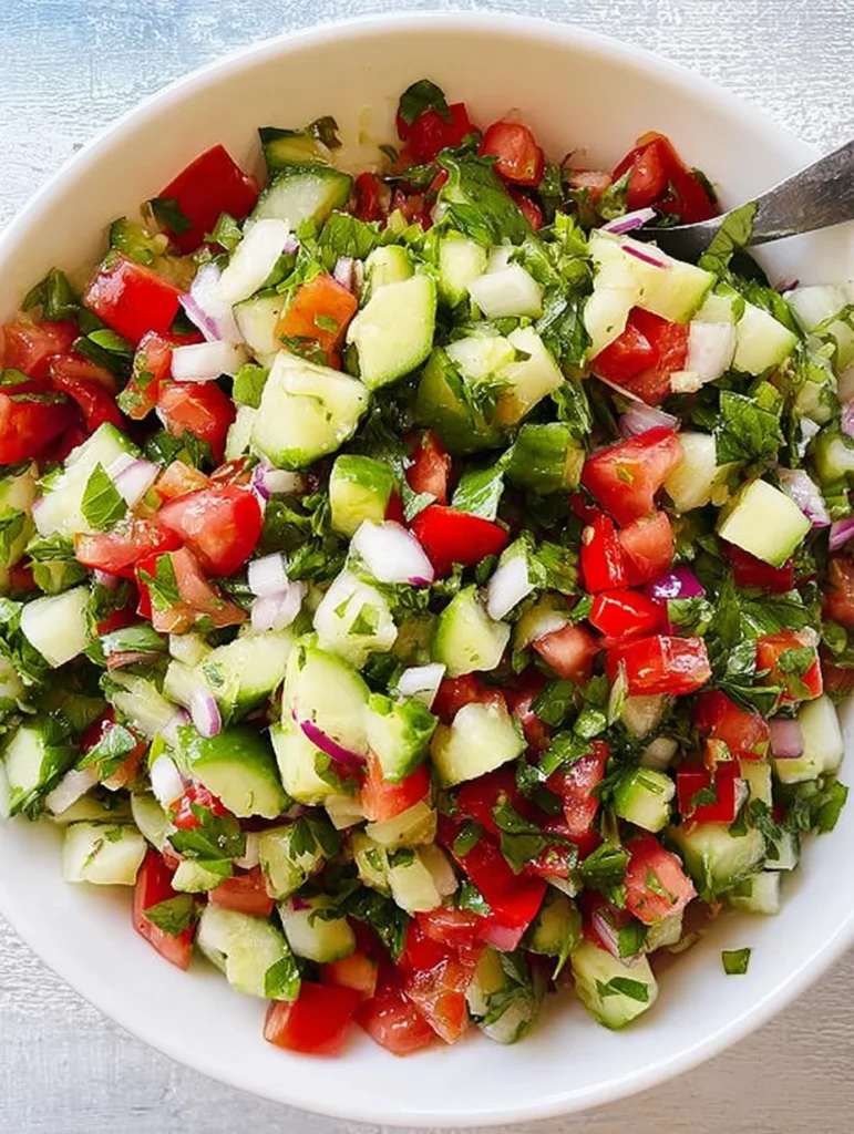 Arabic Chopped Salad