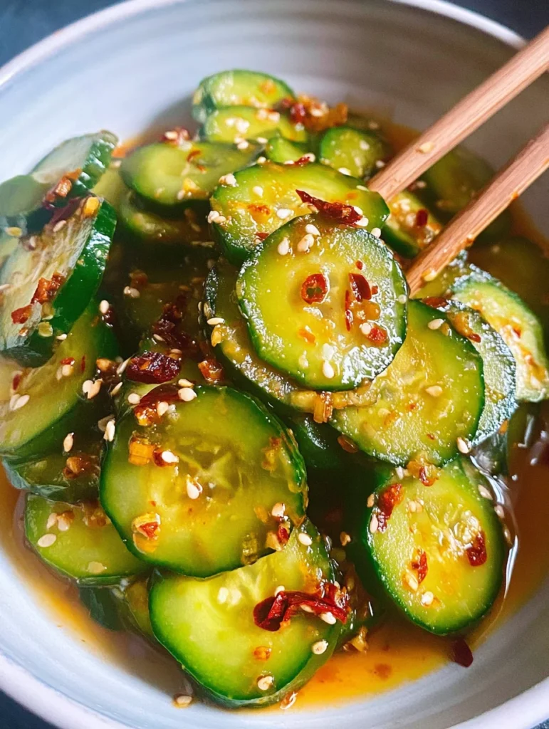 Easy Asian Cucumber Salad