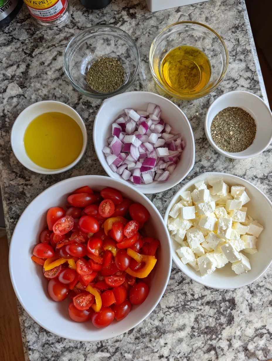 Baked Feta Eggs