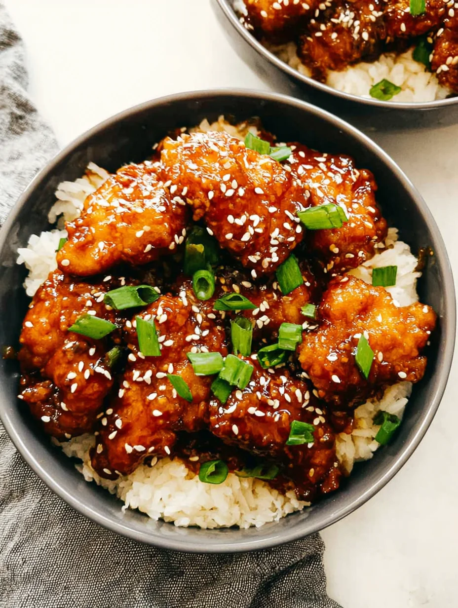 Baked Honey Sesame Chicken