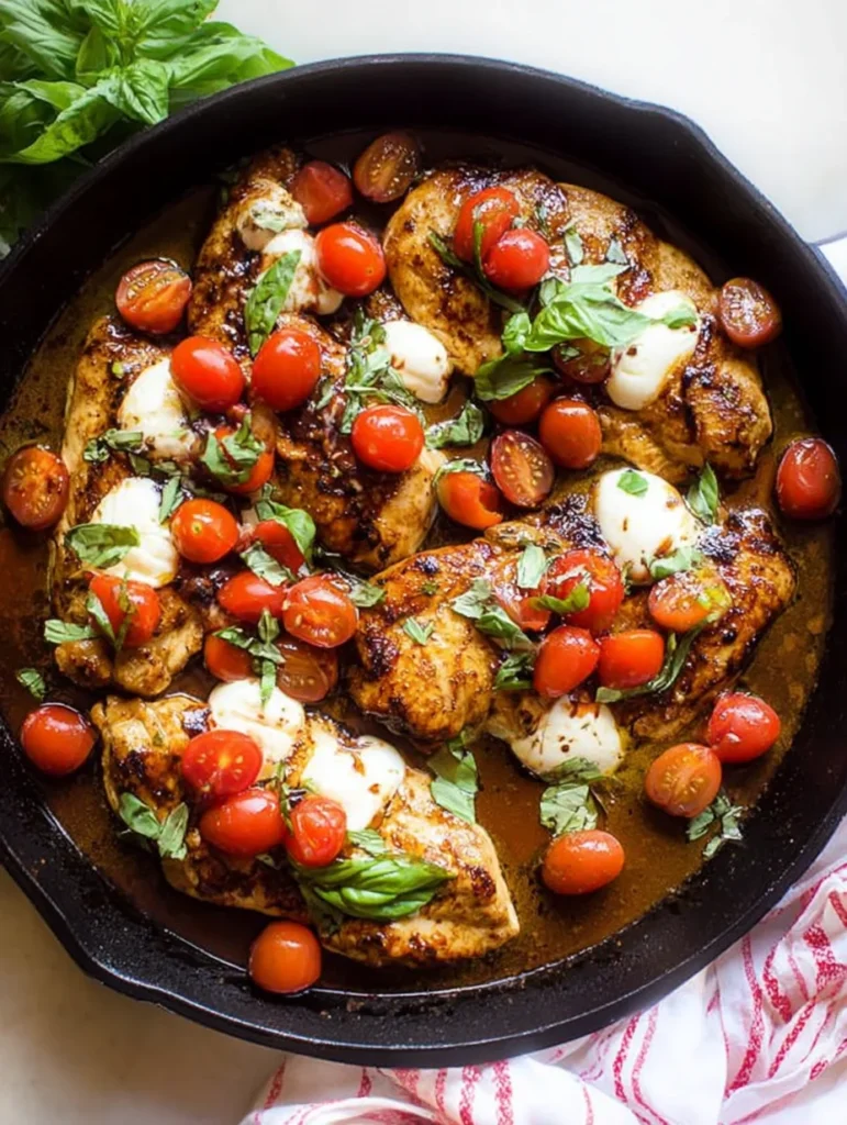 Balsamic Glazed One Pan Chicken
