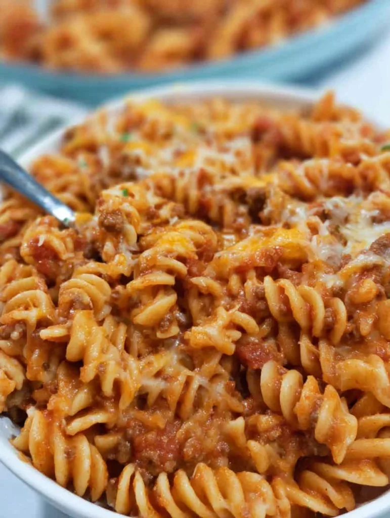 Cheesy Taco Pasta