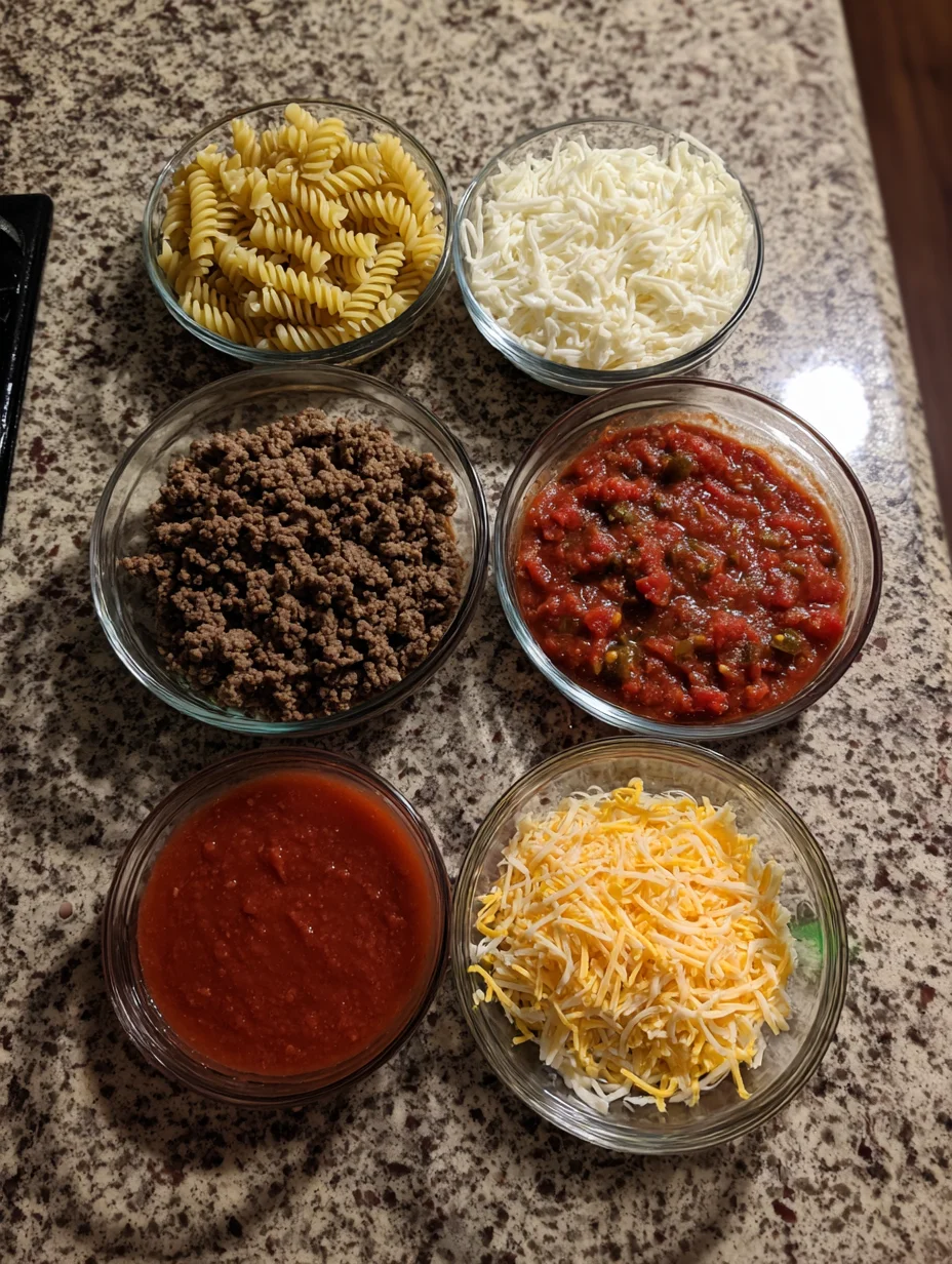 Cheesy Taco Pasta