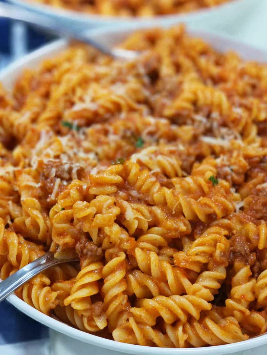Cheesy Taco Pasta