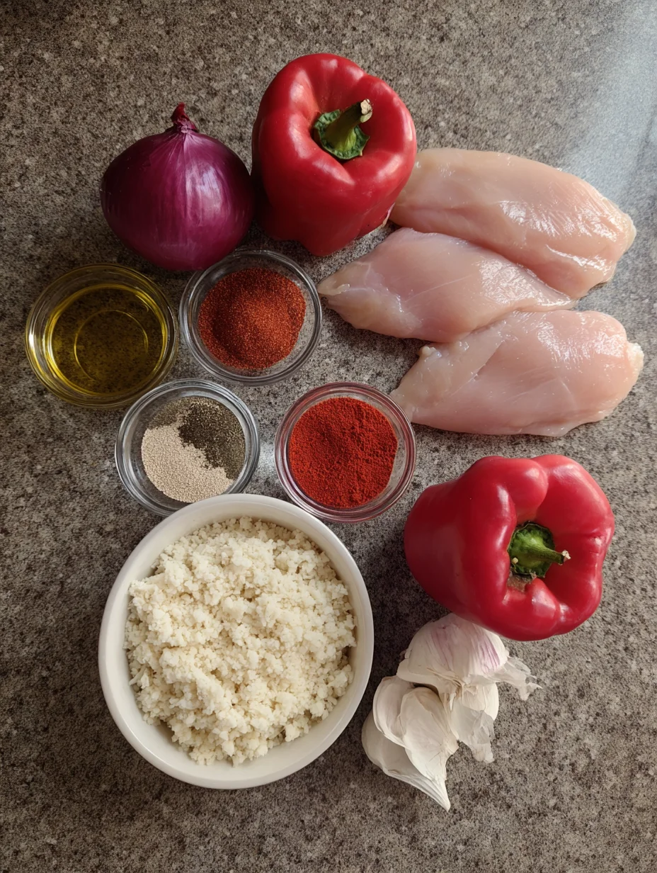 Chicken and Cauliflower Rice Bowls