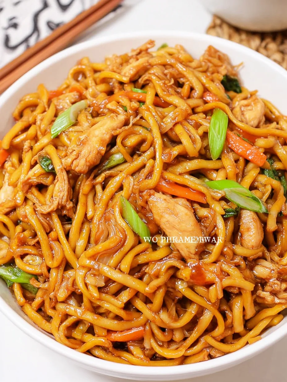 Chicken Lo Mein