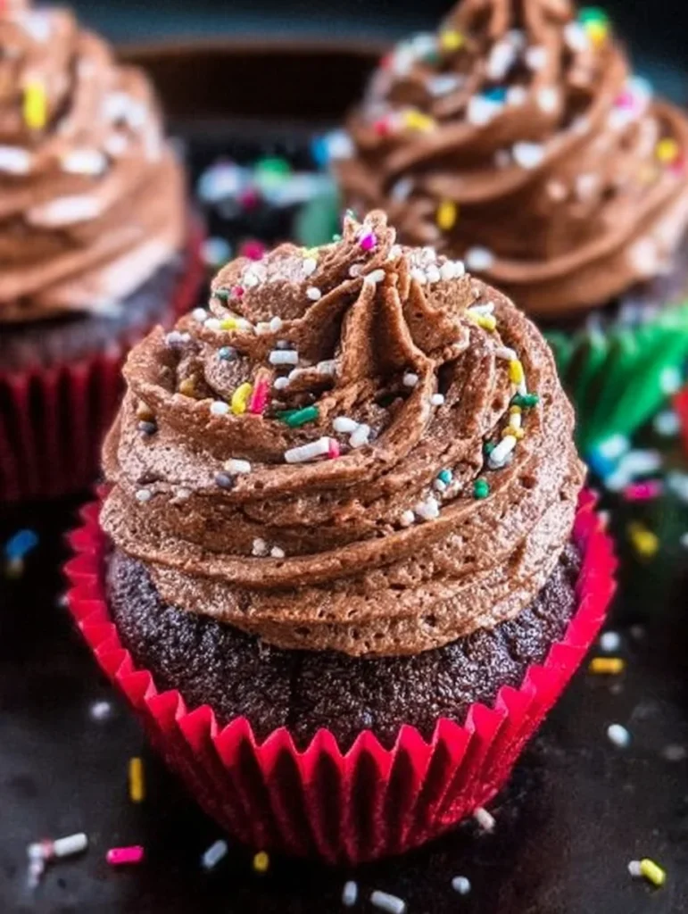 Easy Eggless Chocolate Cupcake in Katori (No Oven Required)