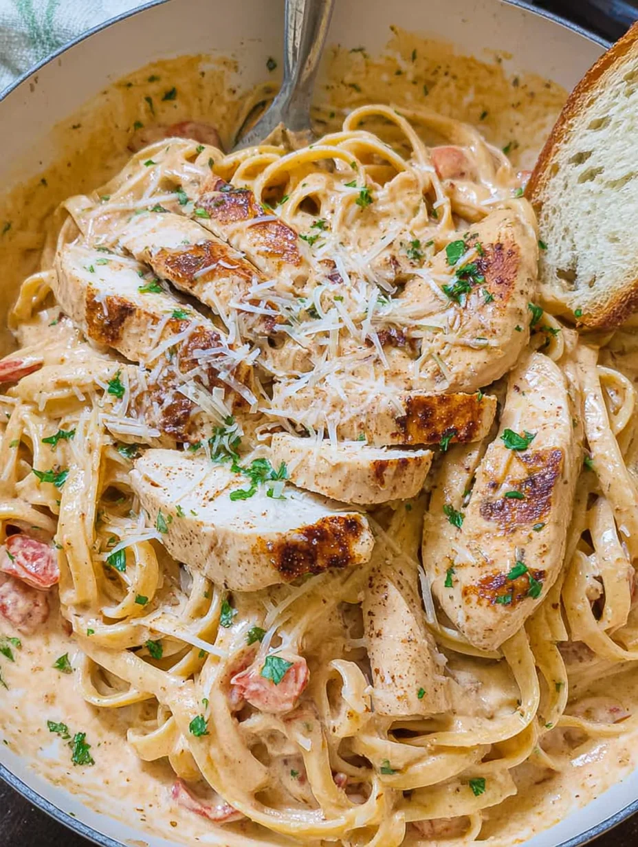 Creamy Cajun Chicken Pasta