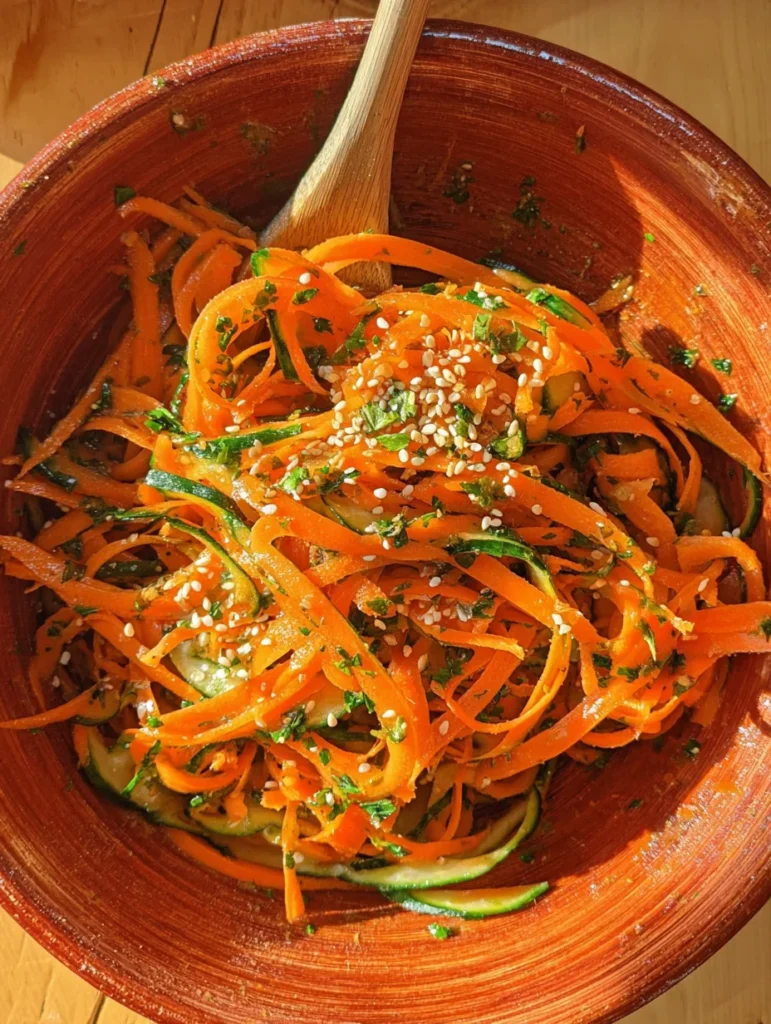 Cucumber Carrot Salad