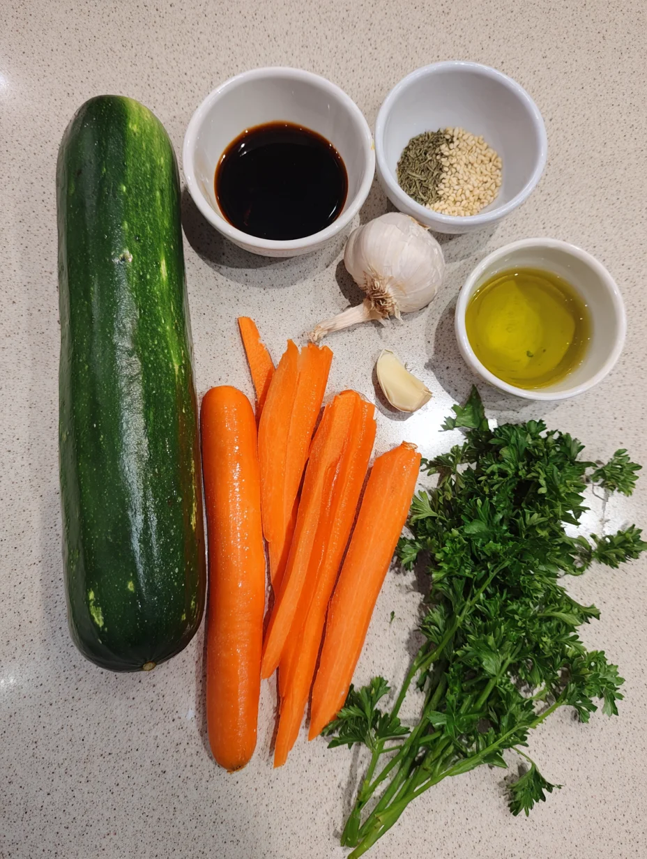 Cucumber Carrot Salad