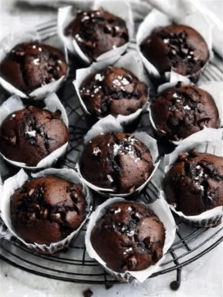 Double Chocolate Espresso Muffins