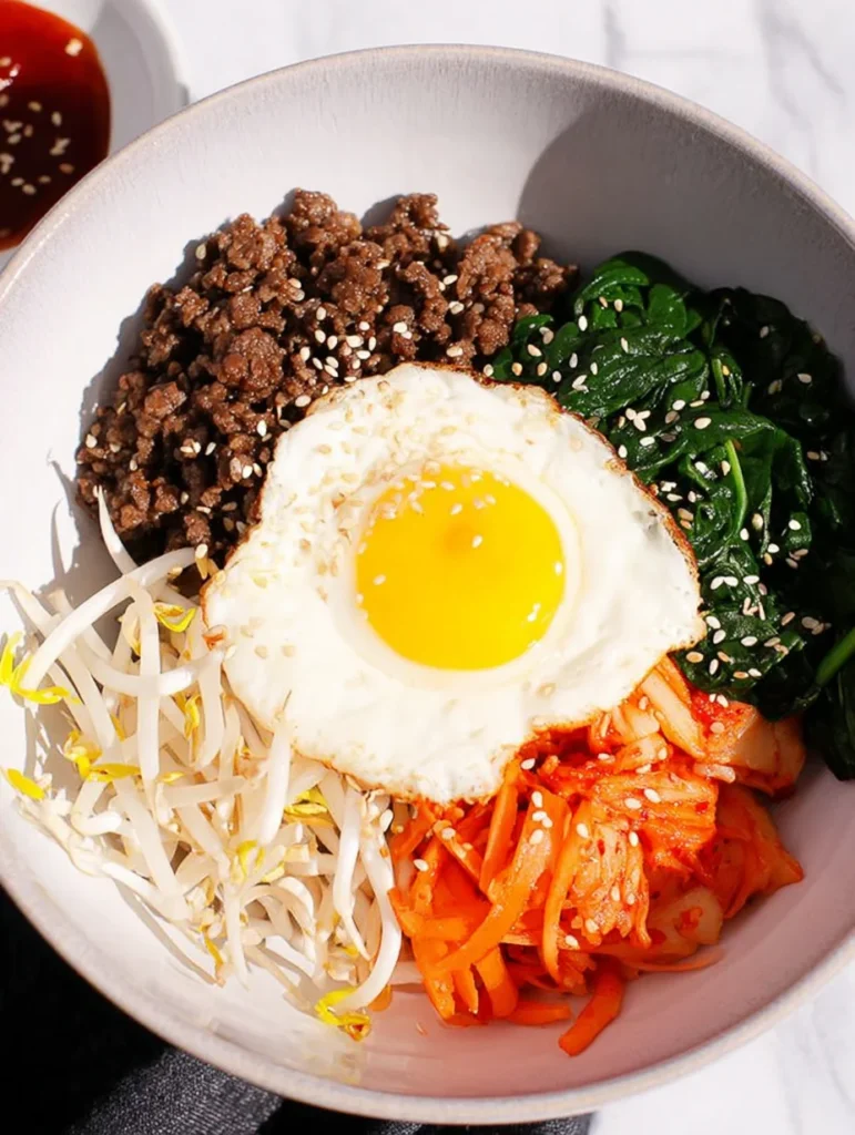 Easy Bibimbap (Korean Mixed Rice Bowl)