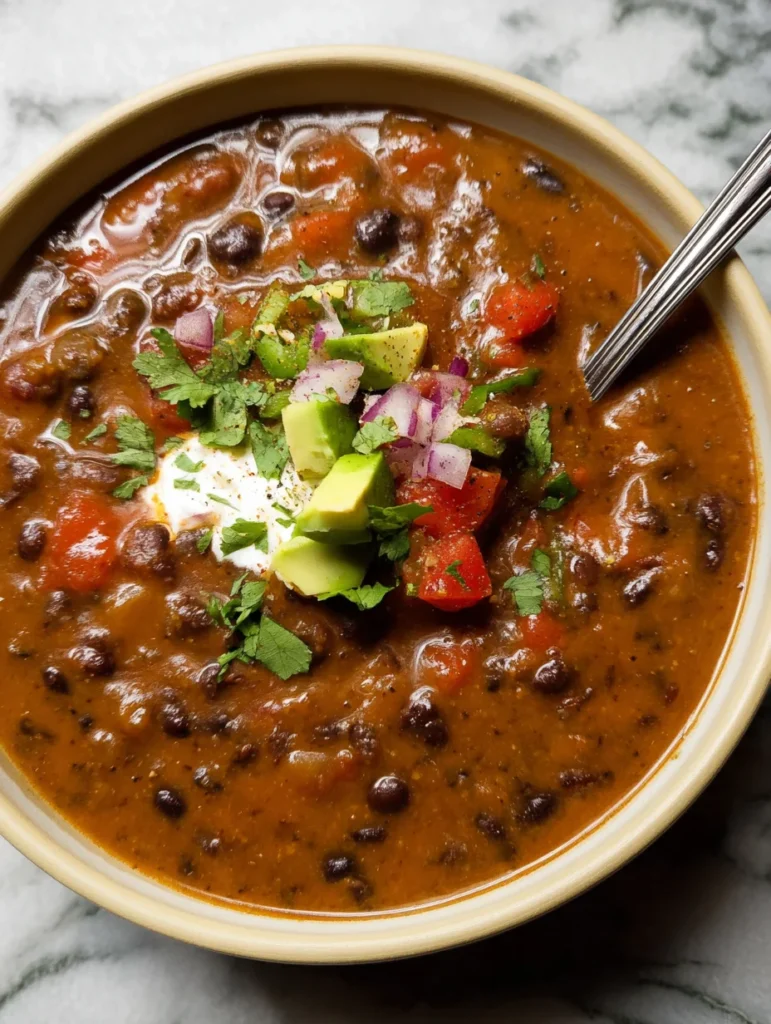 Easy Black Bean Soup