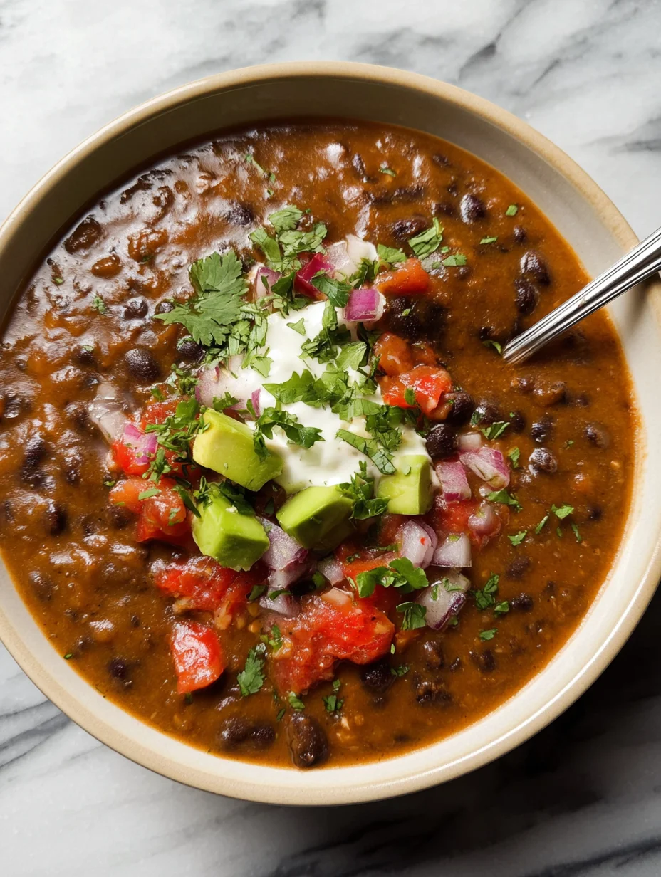 Easy Black Bean Soup