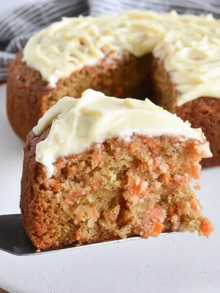Easy Carrot Cake with Cream Cheese Frosting
