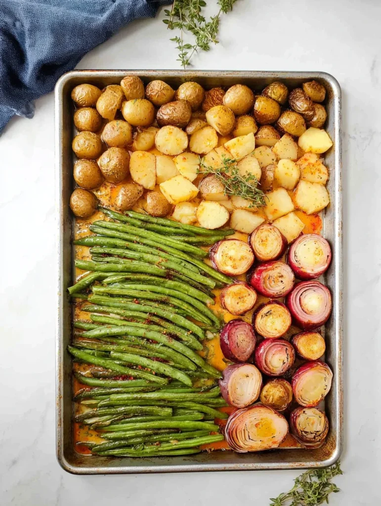 Easy Easter Dinner on a Sheet Pan