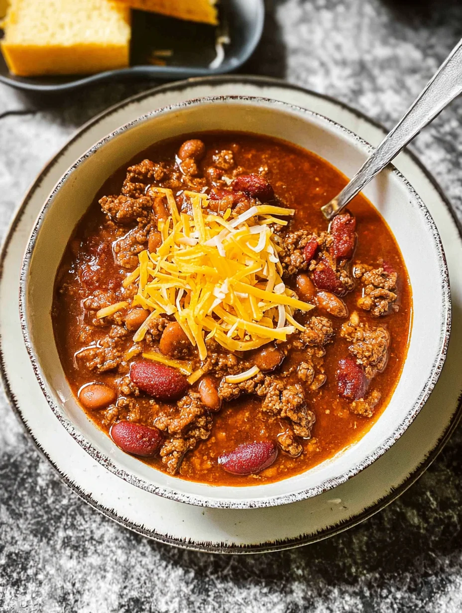 Easy Homemade Chili