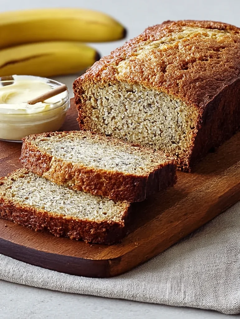 Easy Moist Banana Bread