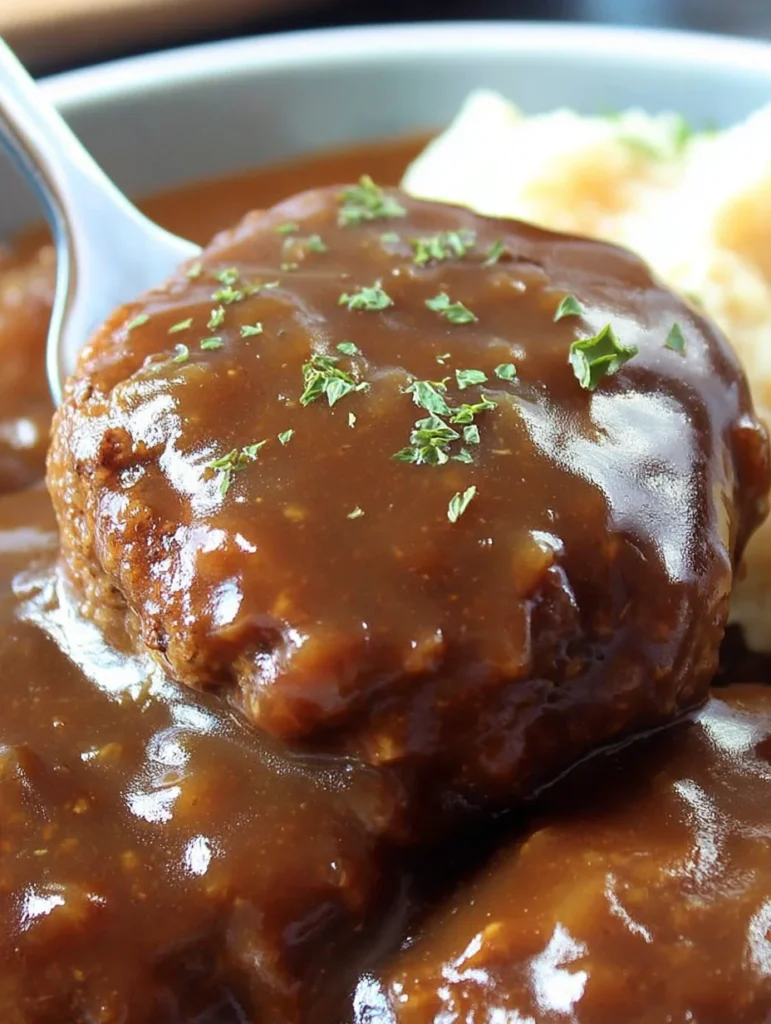 Easy Salisbury Steak Recipe