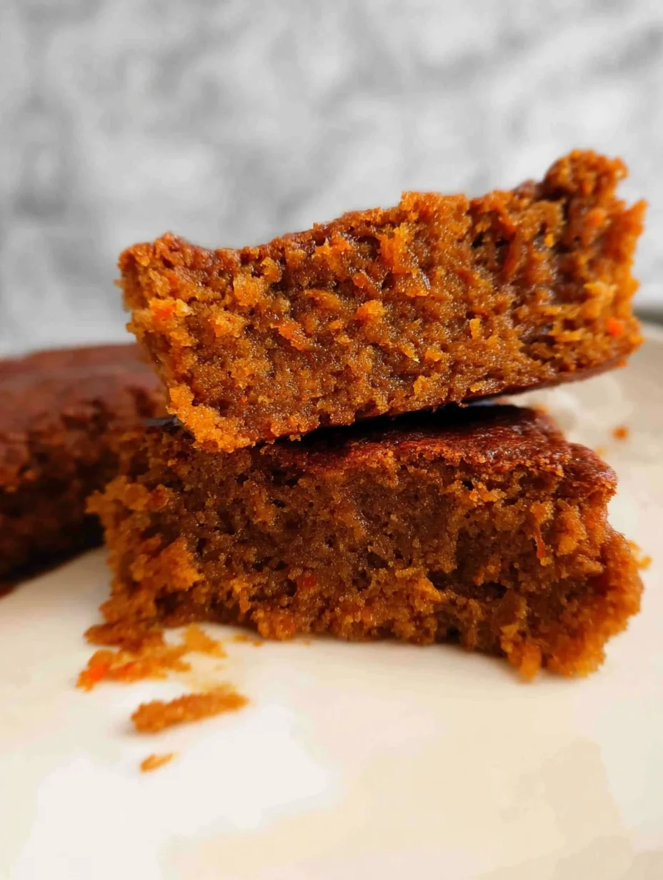 Flourless Oatmeal Carrot Cake