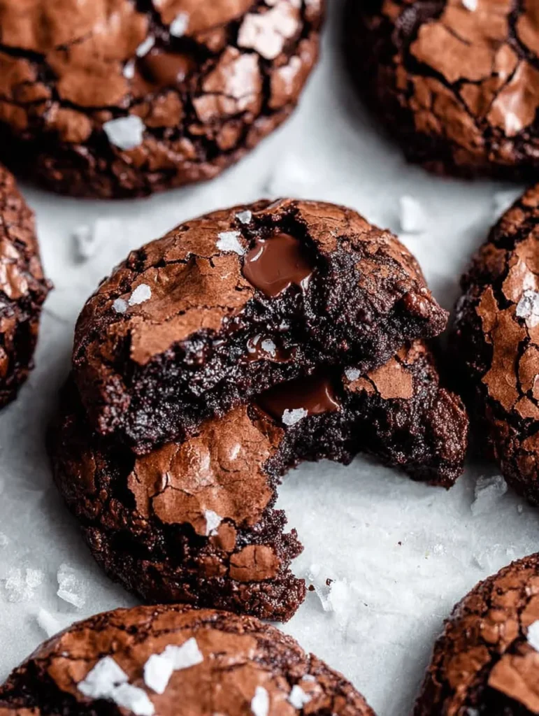 Fudgy Chewy Browkies (Brookies)