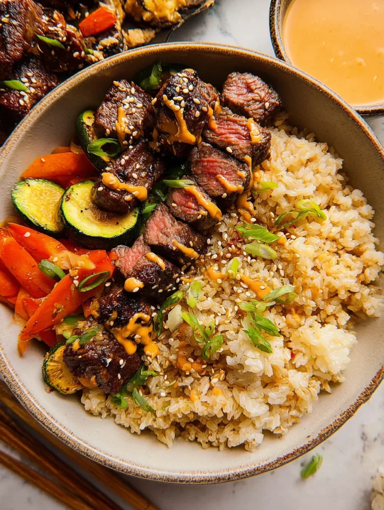 Hibachi Steak Bowls