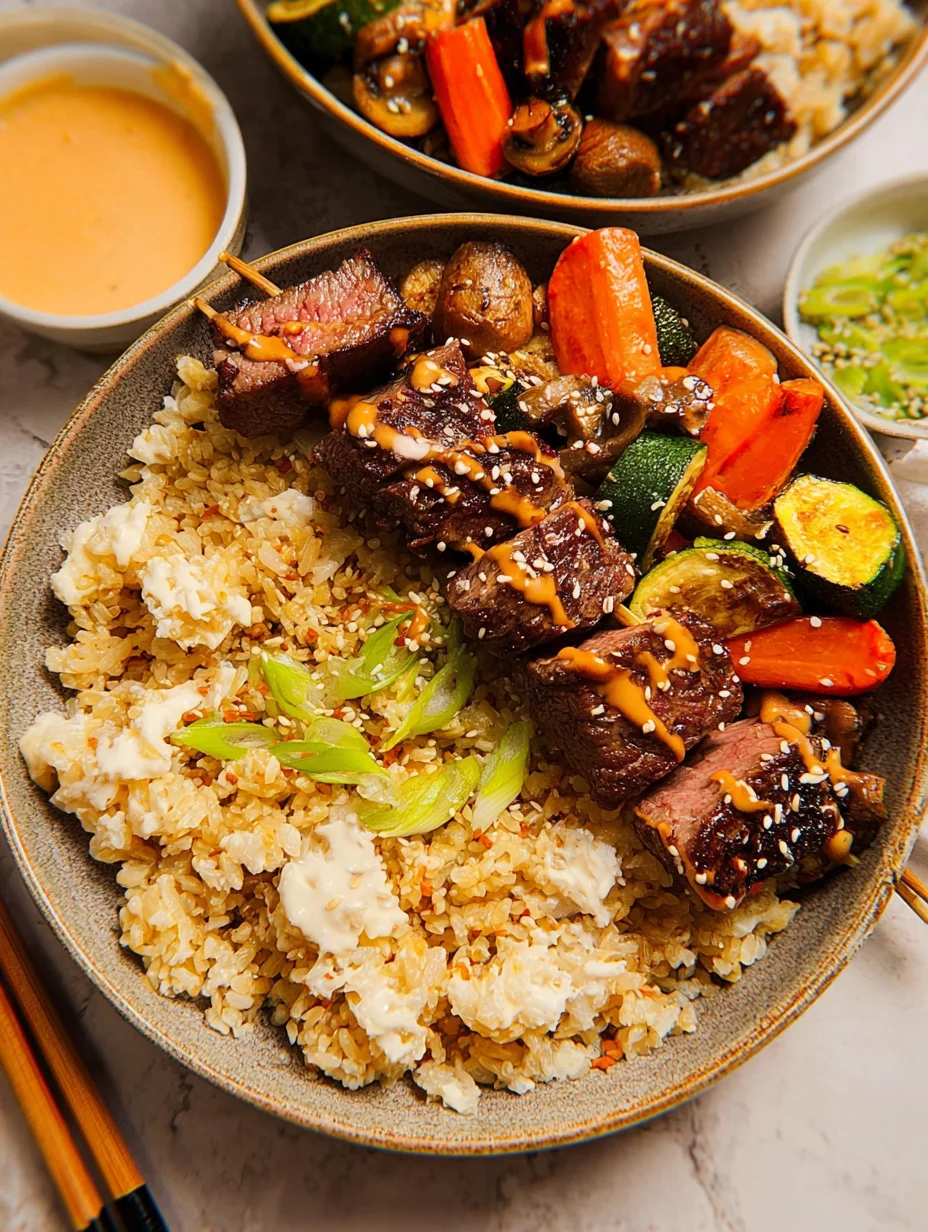 Hibachi Steak Bowls