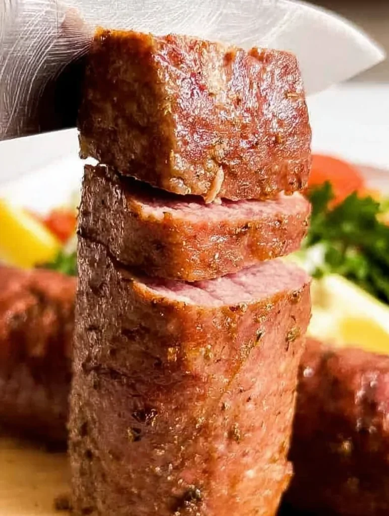 Homemade Rotisserie Doner Kebab Meat - beef or lamb!