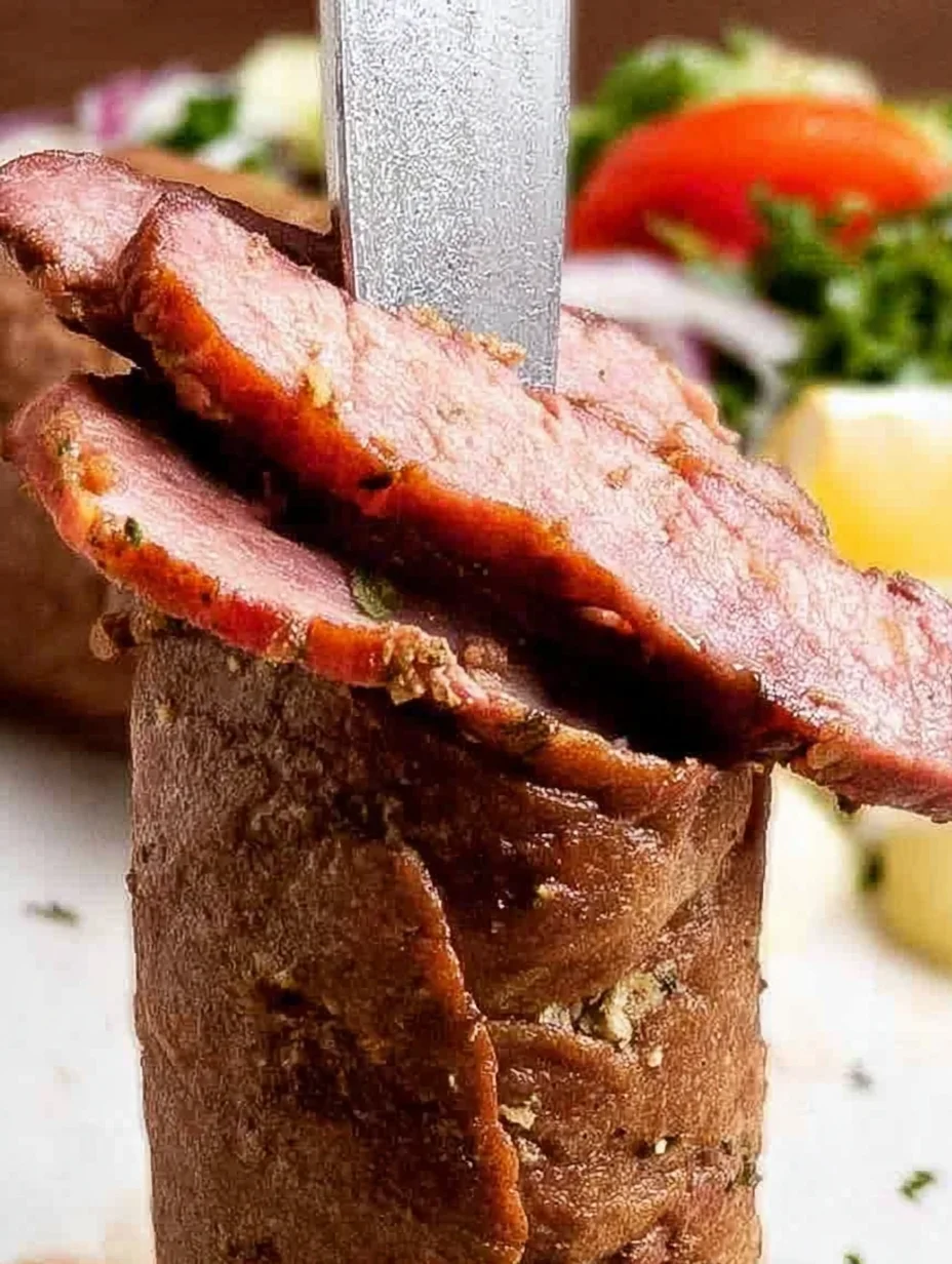 Homemade Rotisserie Doner Kebab Meat