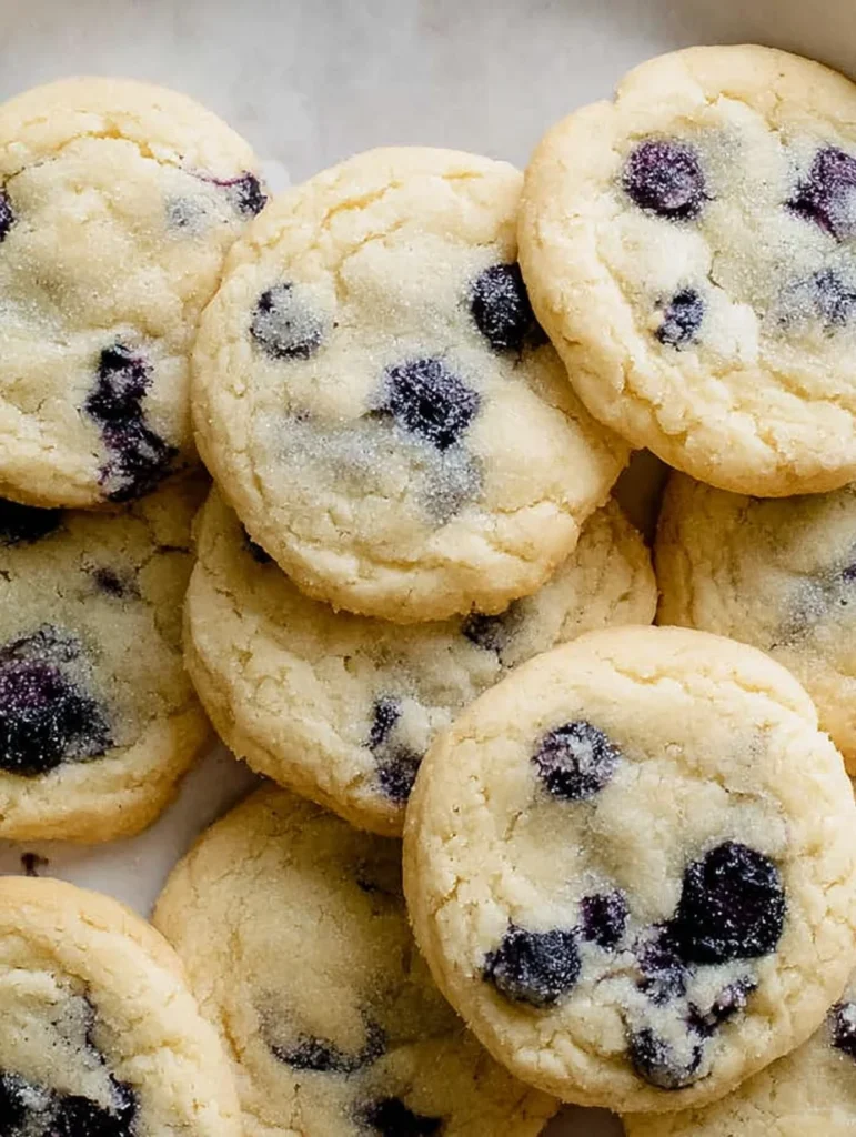 Lemon Blueberry Cookies