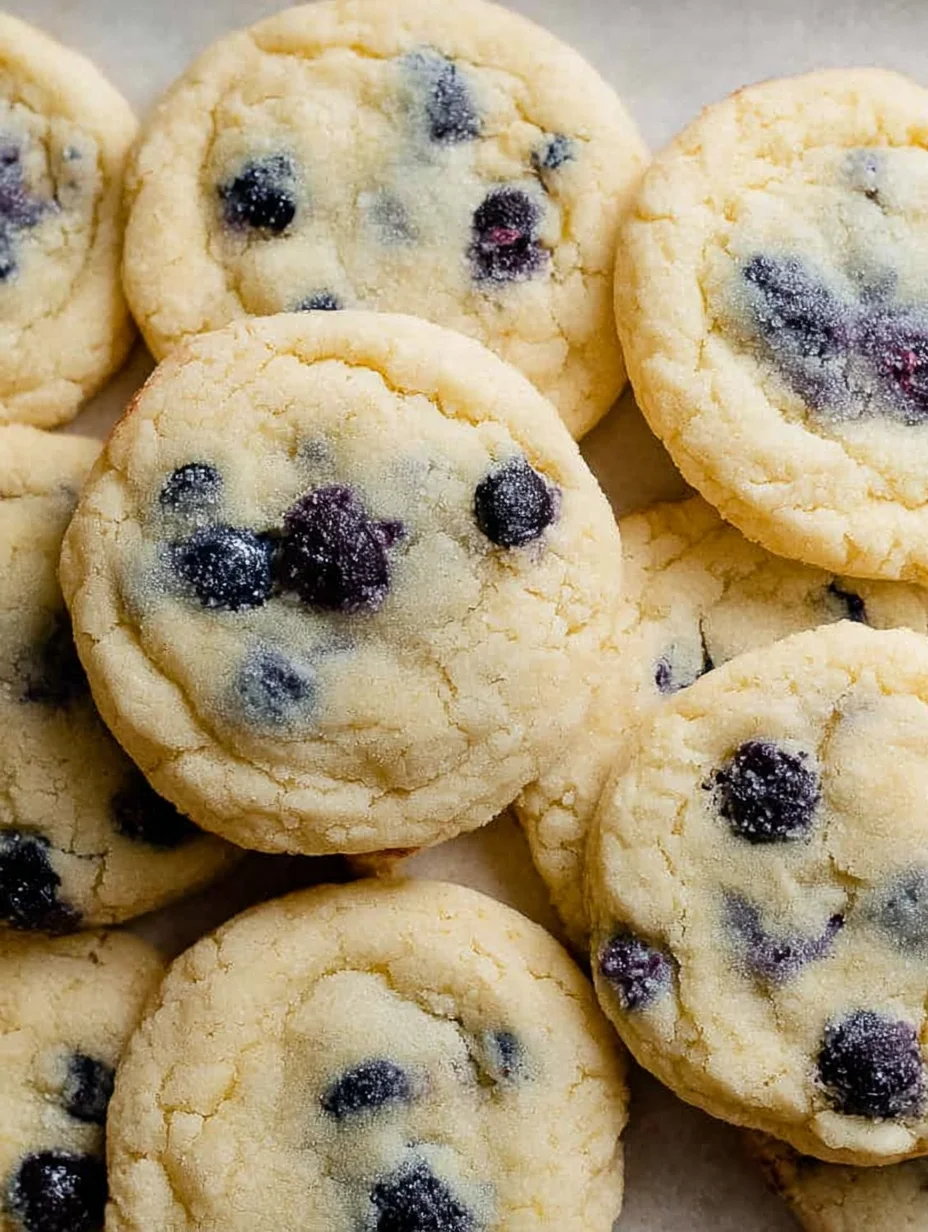 Lemon Blueberry Cookies