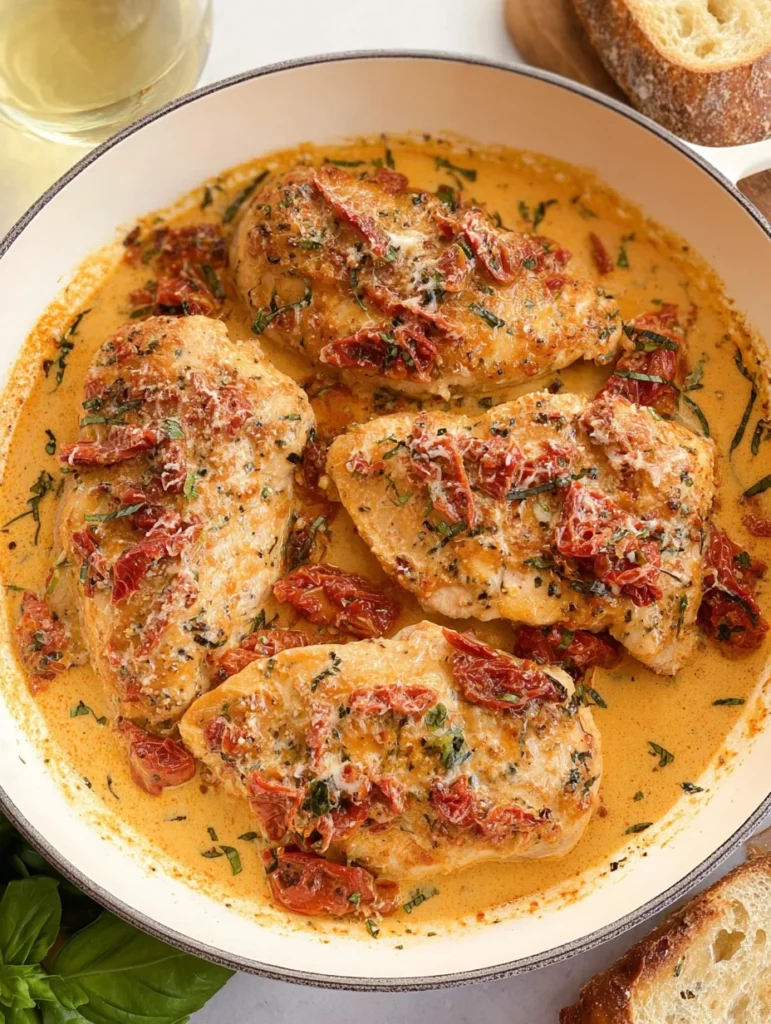 Marry Me Chicken (In a Sun-Dried Tomato Cream Sauce)