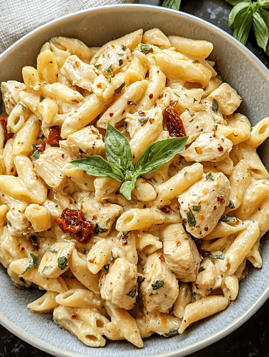 Marry Me Chicken Pasta