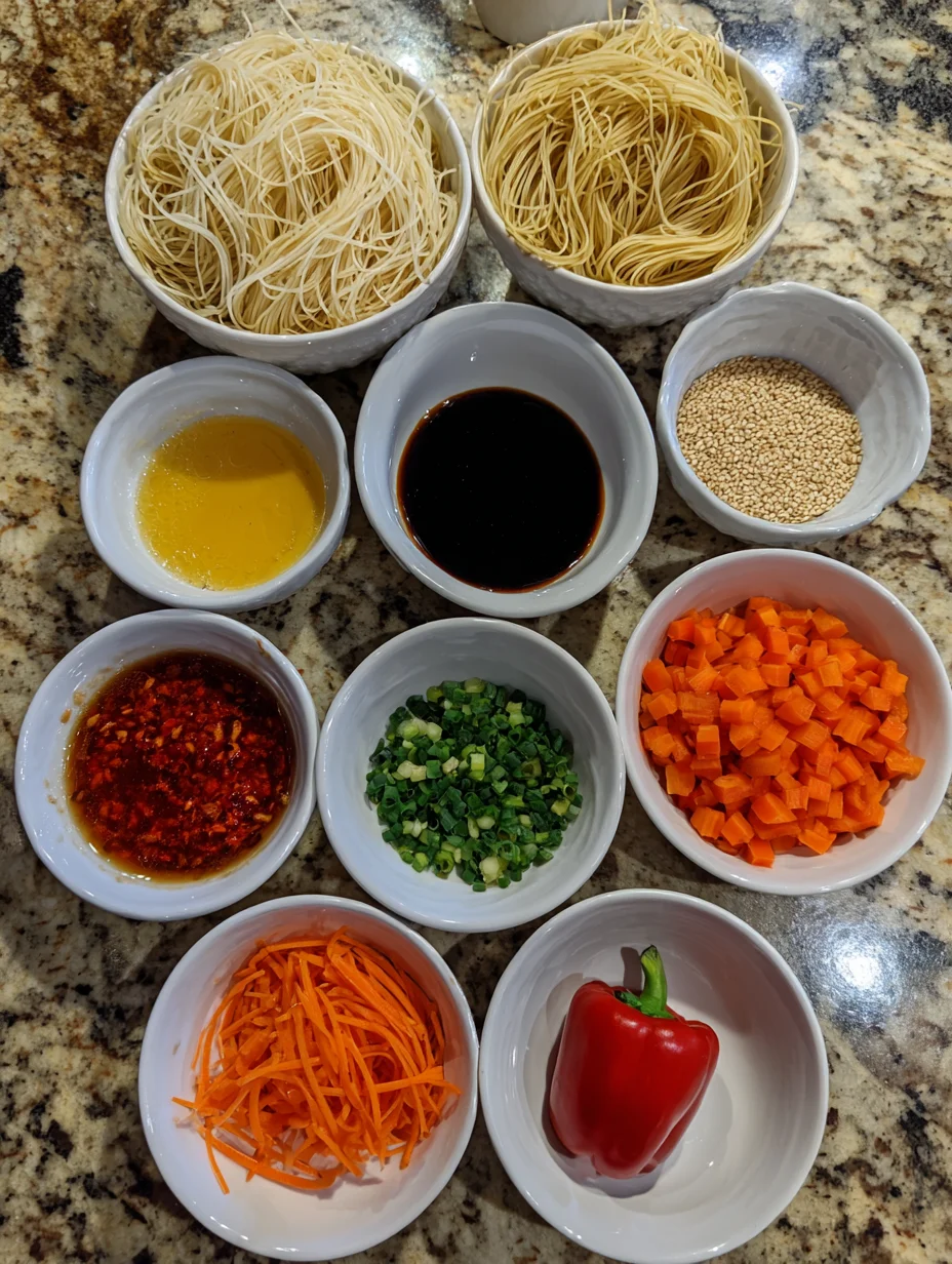 No Cook Noodle Salad
