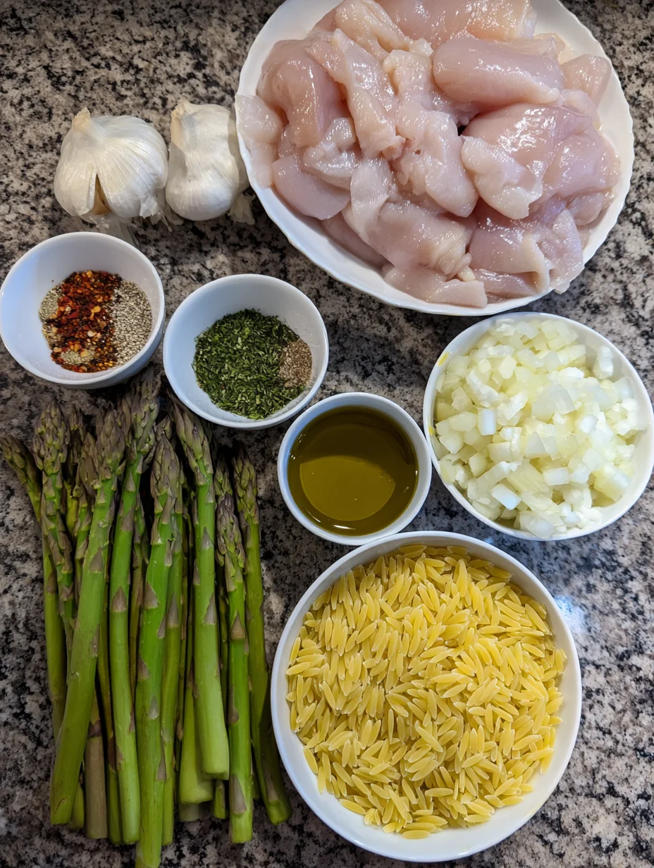 One Pot Chicken Orzo