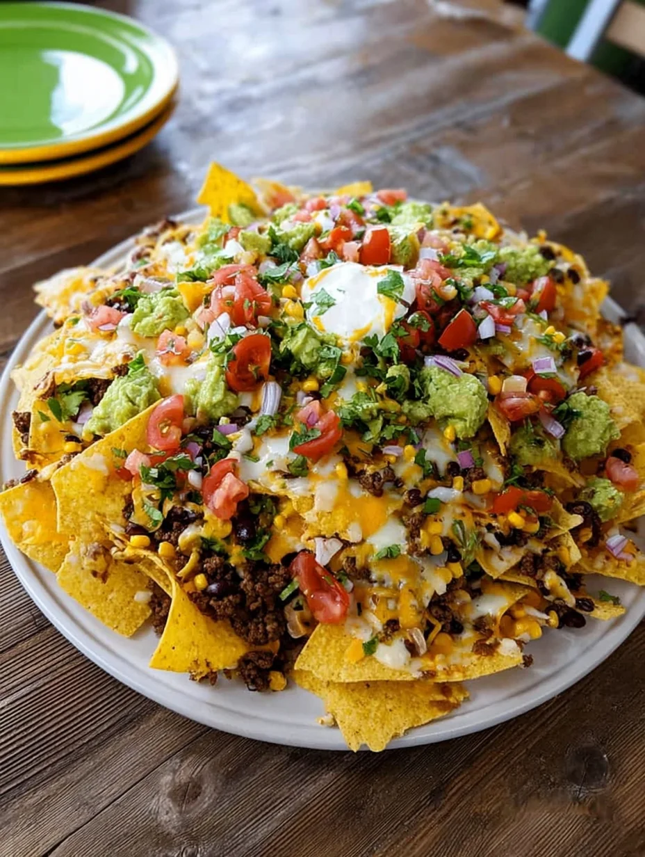 Oven-Baked Nachos