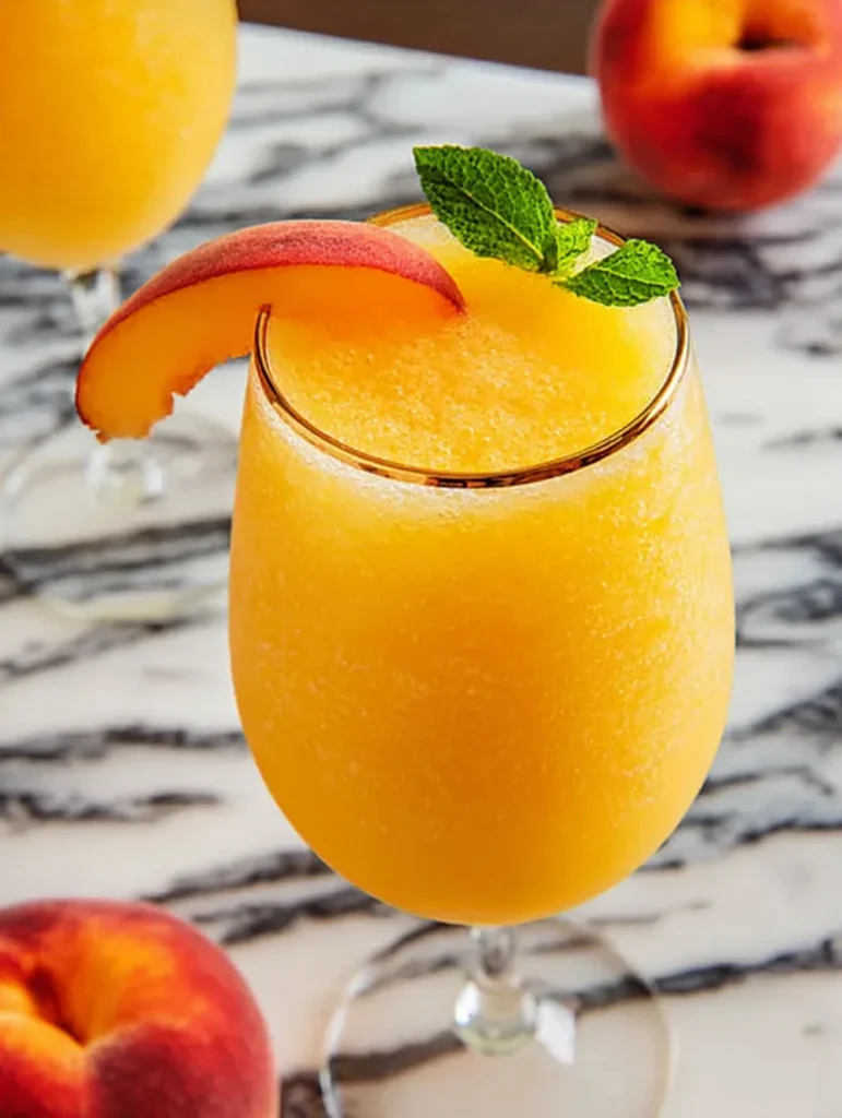 Peach Bellini Recipe