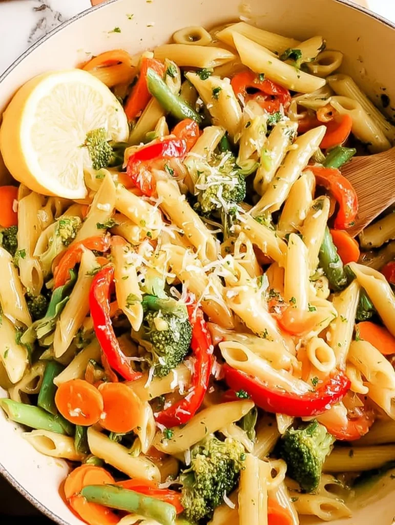 Penne Pasta Primavera