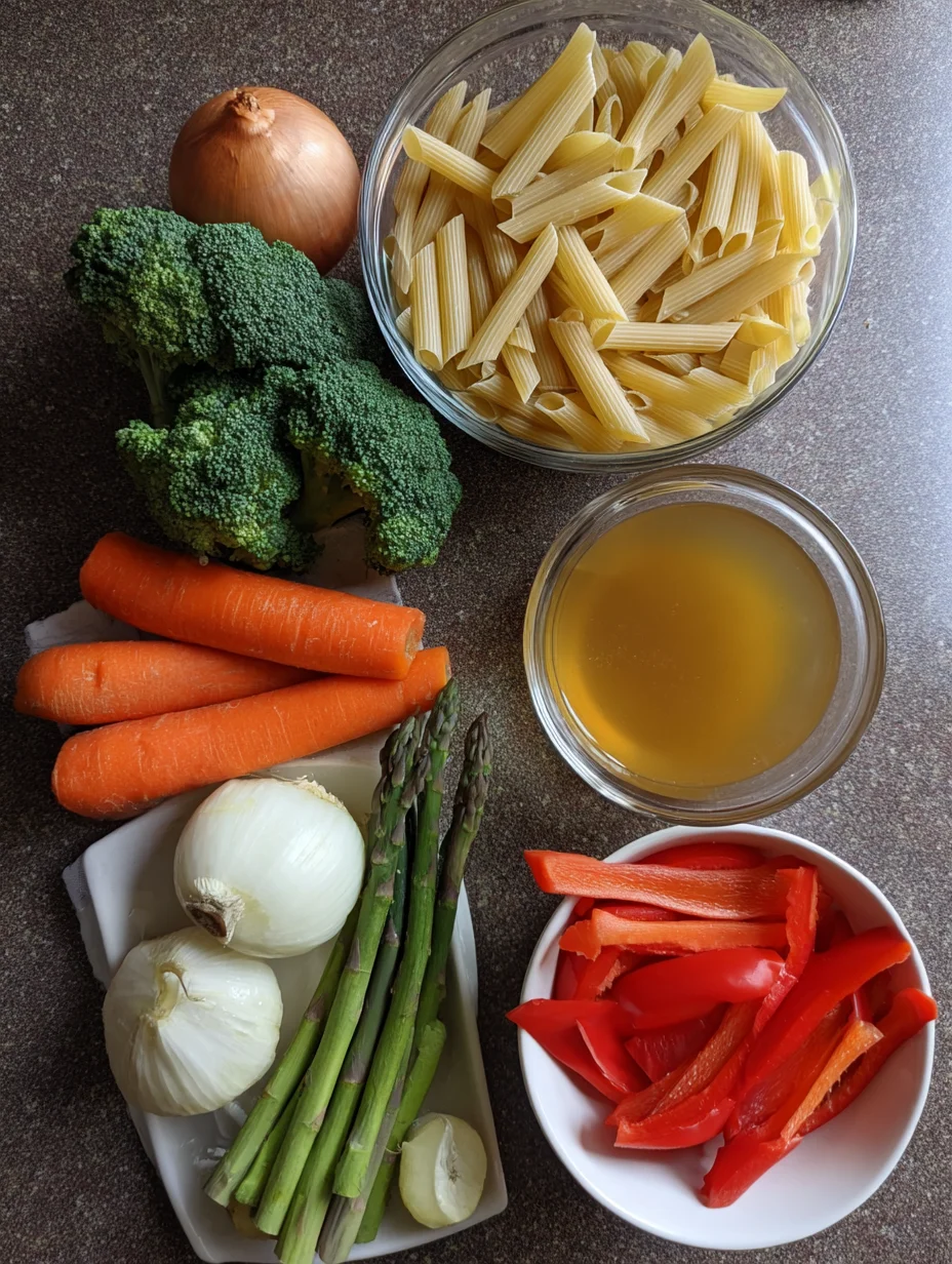 Penne Pasta Primavera