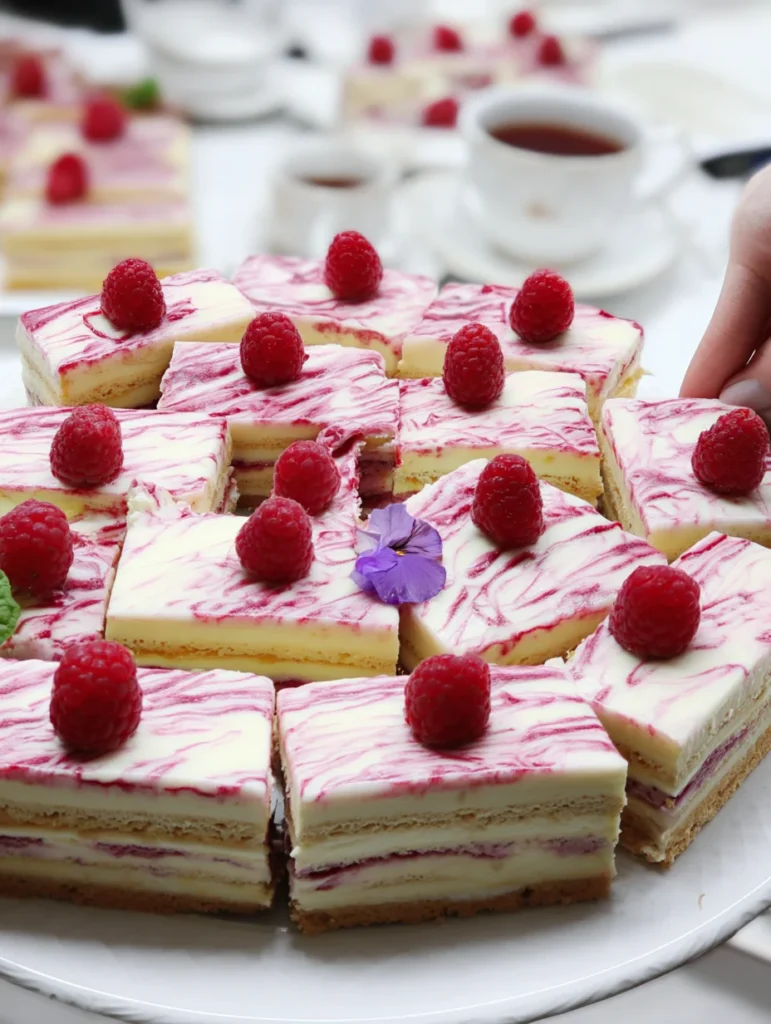 Raspberry cheesecake (no bake)