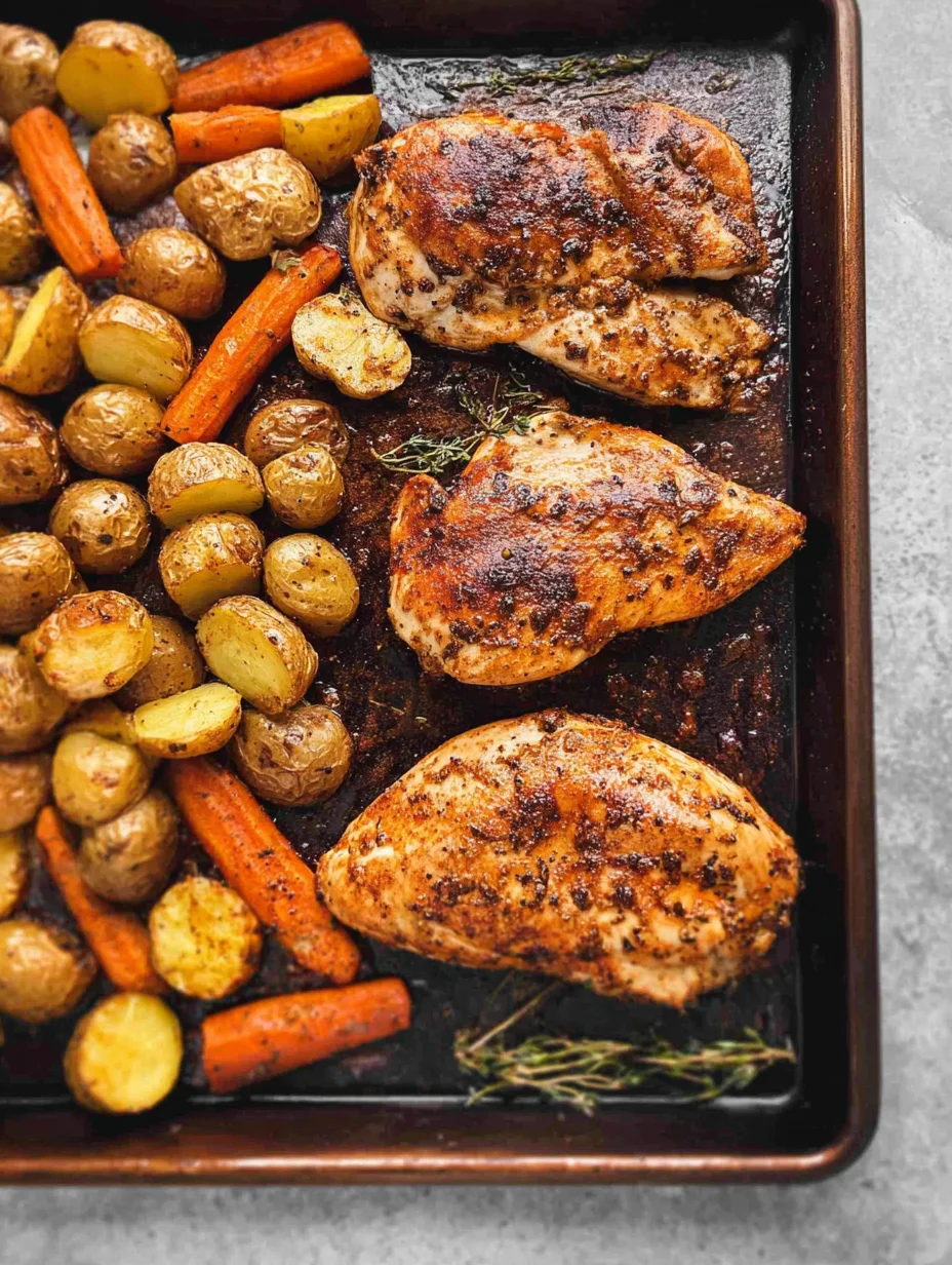 Sheet Pan Chicken and Potatoes