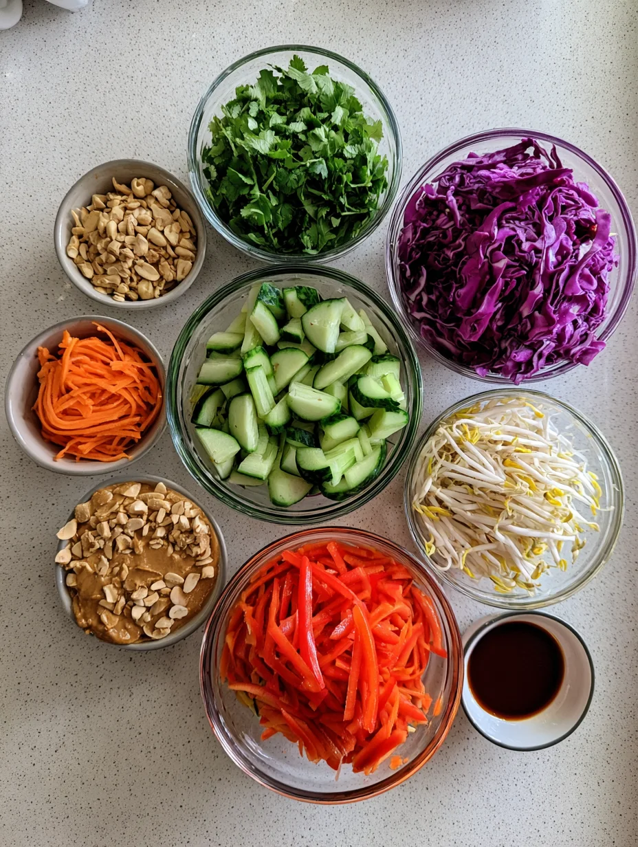 Spring Roll Bowl