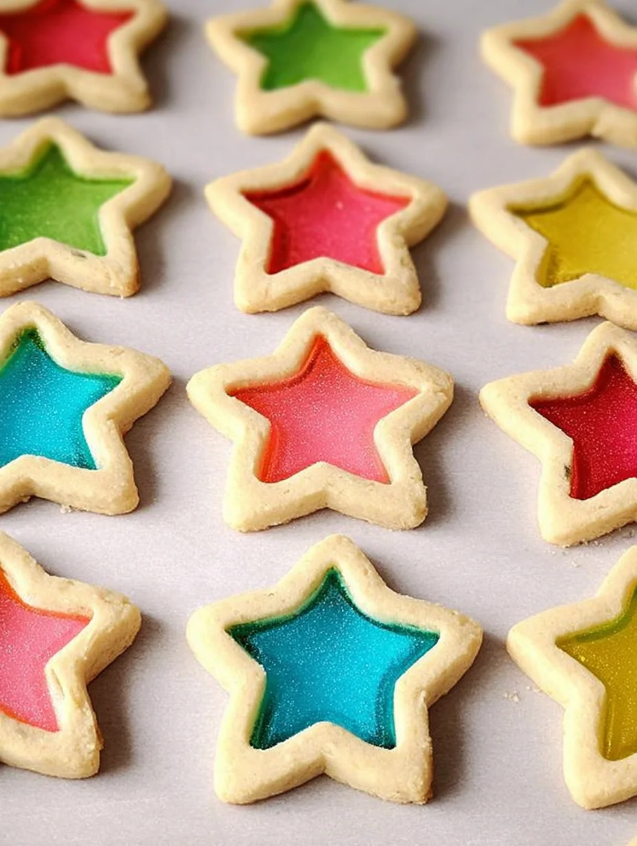 Stained Glass Cookies