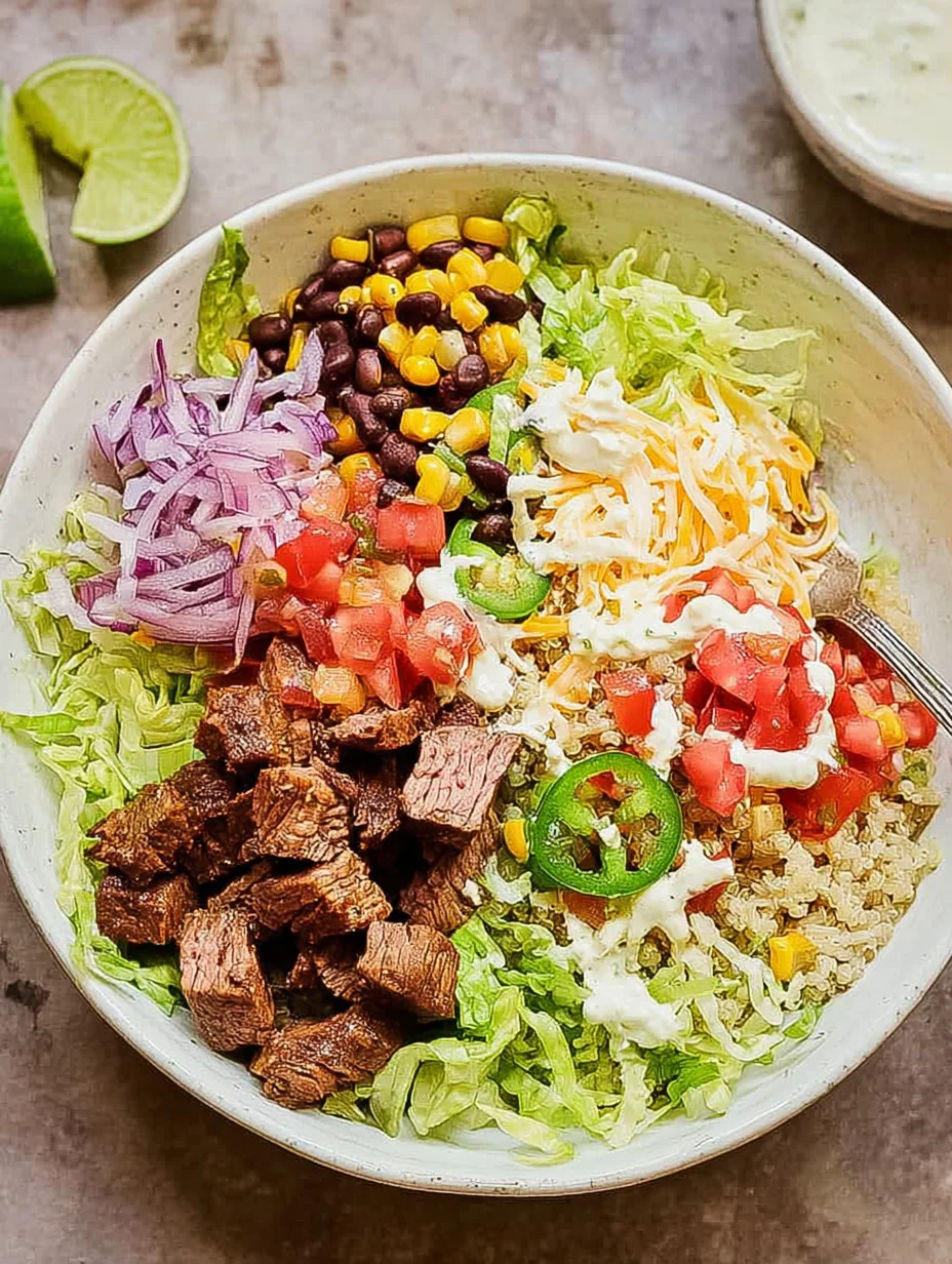 Steak Burrito Bowls
