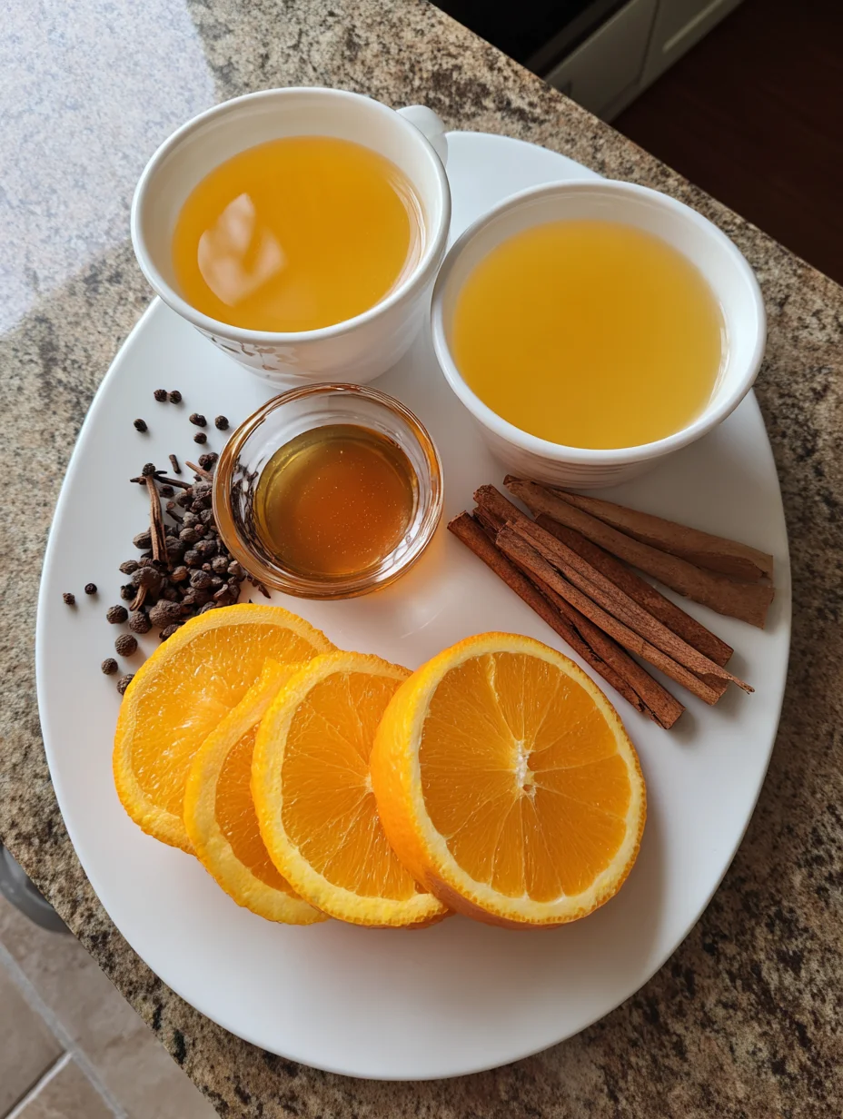 Warm Cinnamon Orange Delight Mocktail